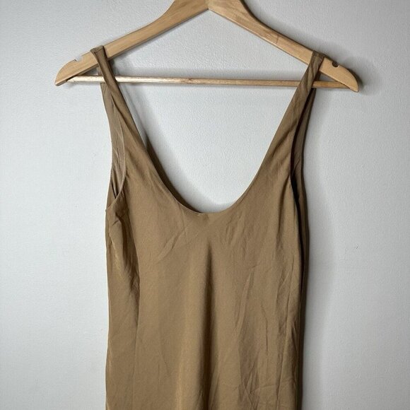 Line & Dot Revolve Slip Dress Womens S Sleeveless Midi Satin Fairy Coquette Y2K - Picture 3 of 14